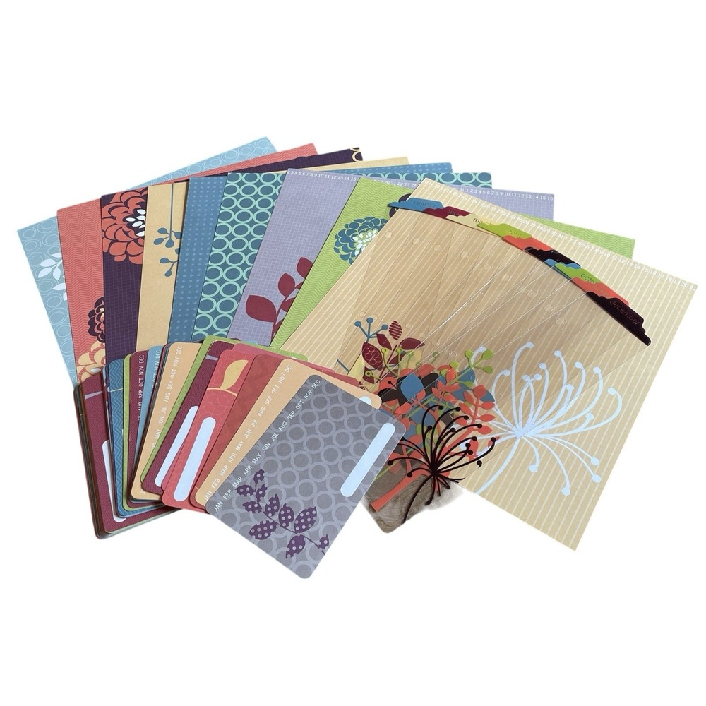 Becky Higgins Project Life Scrapbook Kit Cherry Edition  Paper Cards Dividers